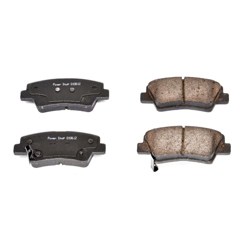 Power Stop 12-19 Hyundai Accent Rear Z16 Evolution Ceramic Brake Pads - 16-1313