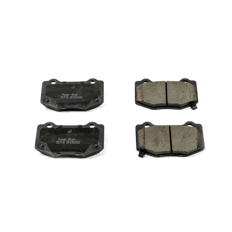 Power Stop 16-19 Chevrolet Camaro Rear Z16 Evolution Ceramic Brake Pads - 16-1718