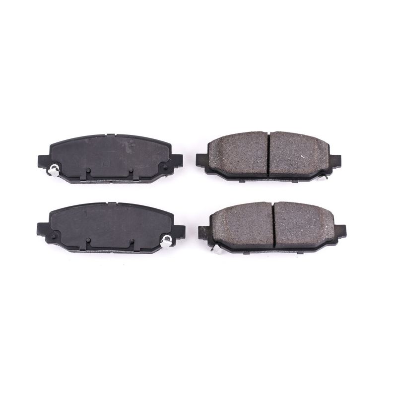 Power Stop 18-19 Jeep Wrangler Rear Z16 Evolution Ceramic Brake Pads - 16-6004