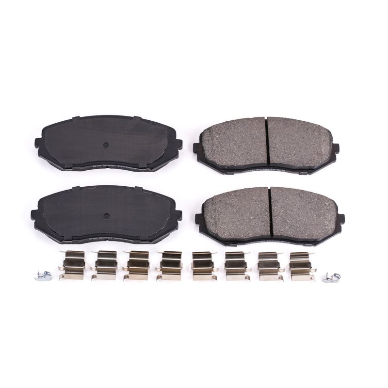 Power Stop 06-13 Suzuki Grand Vitara Front Z17 Evolution Ceramic Brake Pads w/Hardware - 17-1188