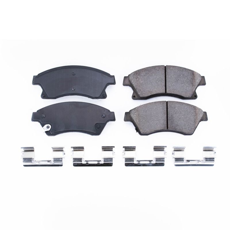 Power Stop 11-15 Chevrolet Cruze Front Z17 Evolution Ceramic Brake Pads w/Hardware - 17-1522