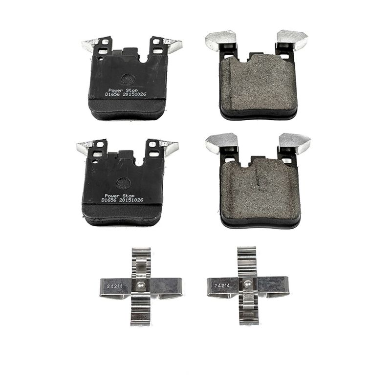 Power Stop 14-16 BMW 228i Rear Z17 Evolution Ceramic Brake Pads w/Hardware - 17-1656