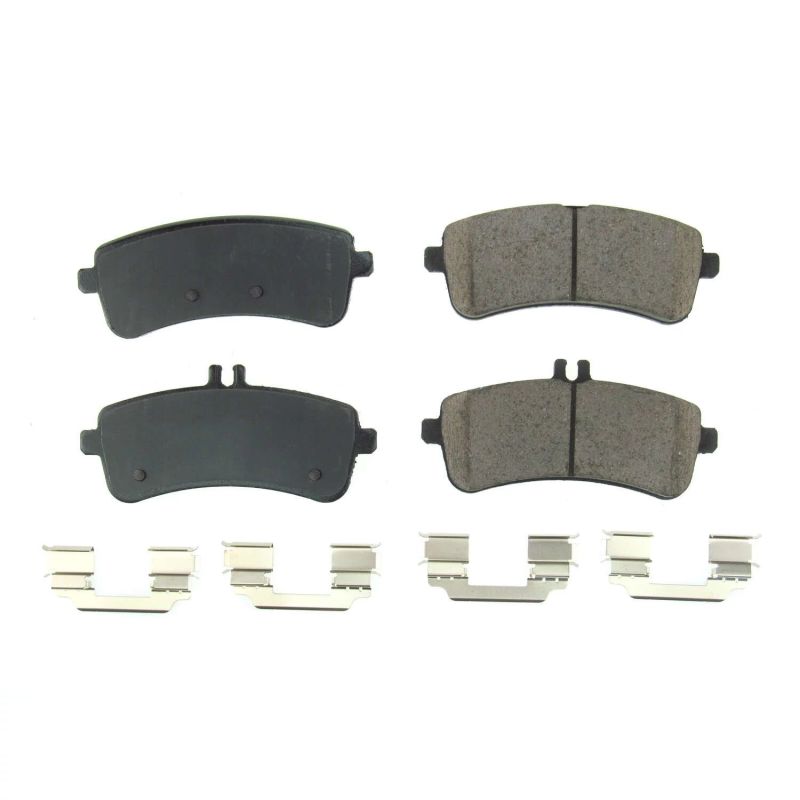 Power Stop 17-18 Mercedes-Benz AMG GT Rear Z17 Evolution Ceramic Brake Pads w/Hardware - 17-1681