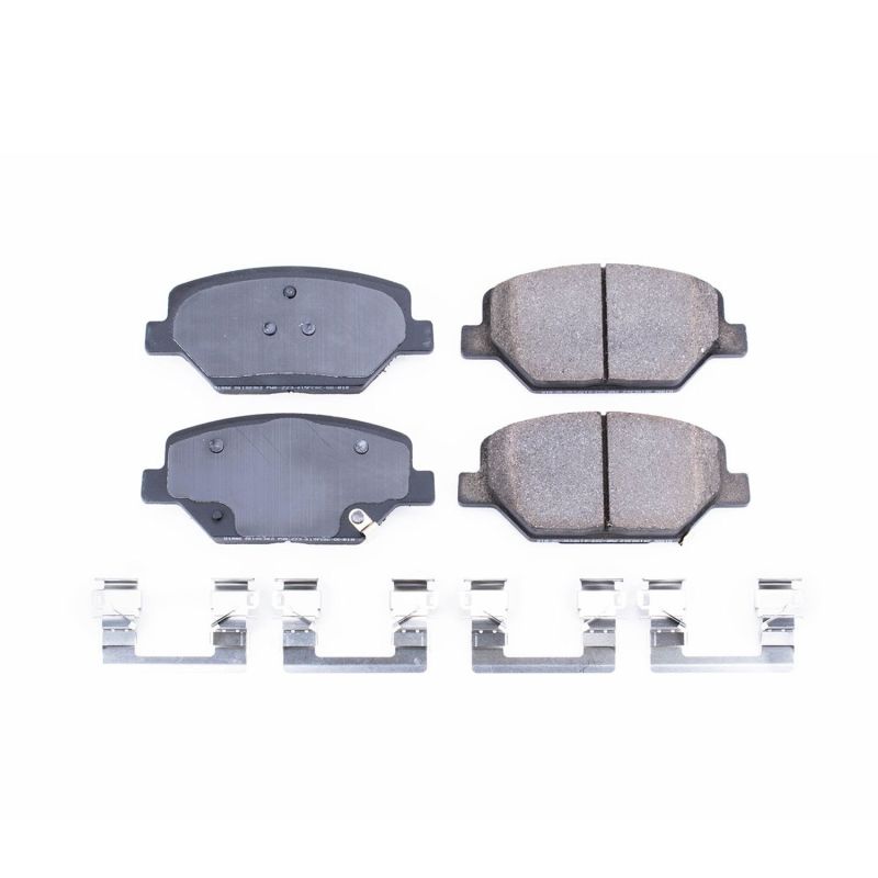 Power Stop 16-19 Buick Envision Front Z17 Evolution Ceramic Brake Pads w/Hardware - 17-1886