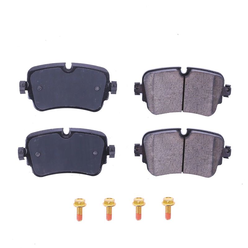 Power Stop 17-19 Audi Q7 Rear Z17 Evolution Ceramic Brake Pads w/Hardware - 17-1895