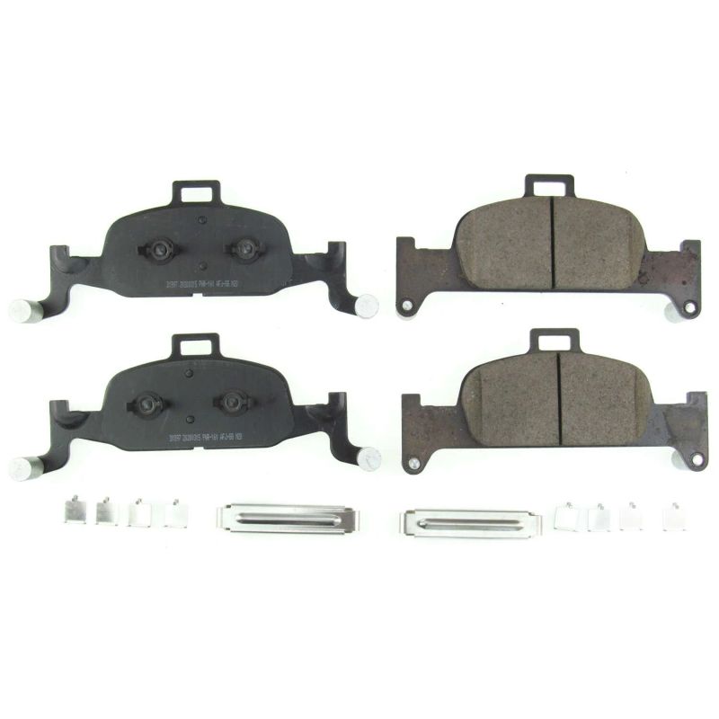 Power Stop 17-18 Audi A4 Front Z17 Evolution Ceramic Brake Pads w/Hardware - 17-1897