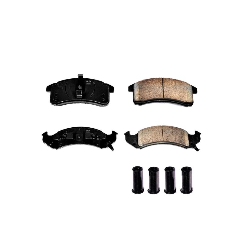 Power Stop 92-93 Buick LeSabre Front Z17 Evolution Ceramic Brake Pads w/Hardware - 17-505