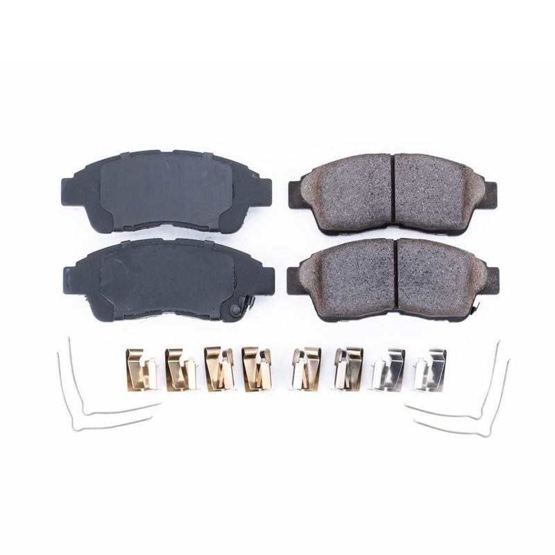 Power Stop 93-97 Geo Prizm Front Z17 Evolution Ceramic Brake Pads w/Hardware - 17-562