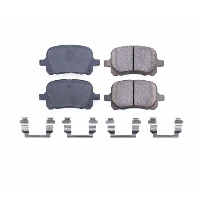 Power Stop 97-01 Lexus ES300 Front Z17 Evolution Ceramic Brake Pads w/Hardware - 17-707