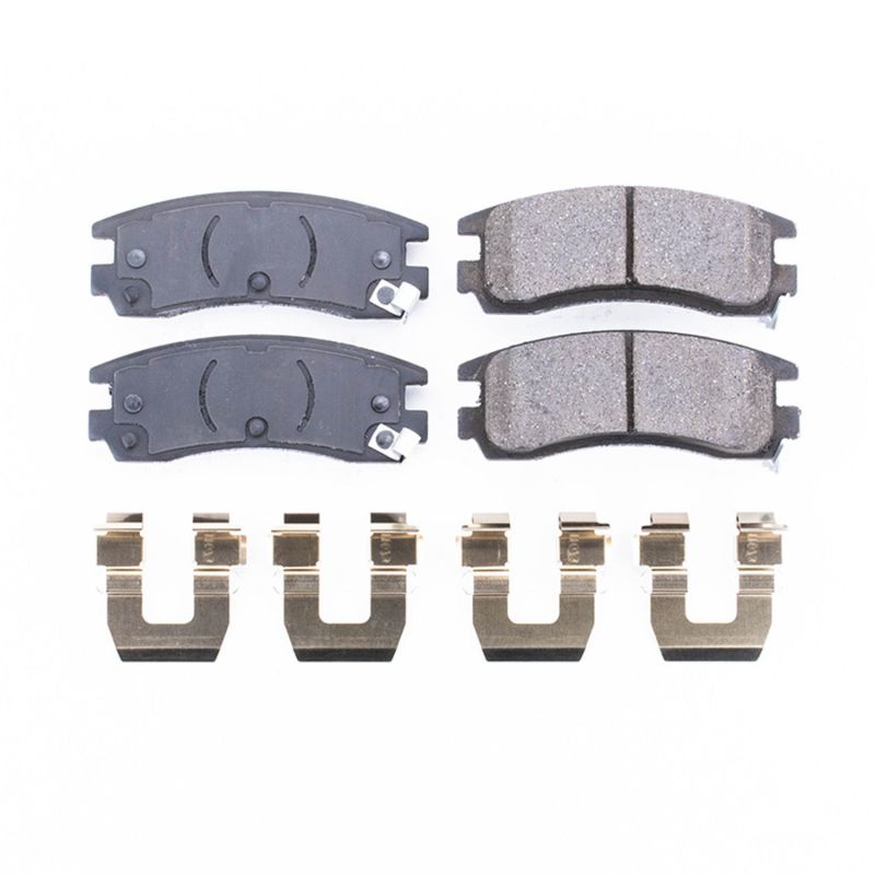 Power Stop 00-05 Buick LeSabre Rear Z17 Evolution Ceramic Brake Pads w/Hardware - 17-714