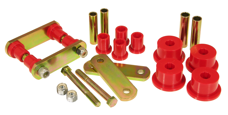 Prothane 70-83 AMC Spring & Shackle Bushings - Red - 1-1012