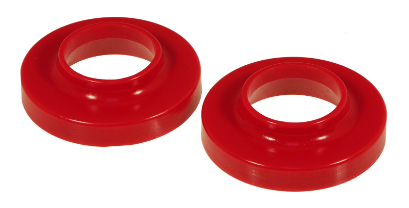 Prothane Jeep TJ Front Coil Spring Isolator - Red - 1-1701