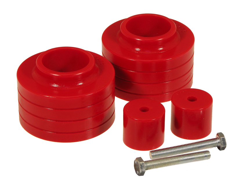 Prothane Jeep TJ 1.5-2in Lift Coil Spring Isolator - Red - 1-1703