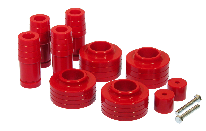 Prothane Jeep TJ 1.5in Lift Coil Spring Isolator - Red - 1-1705