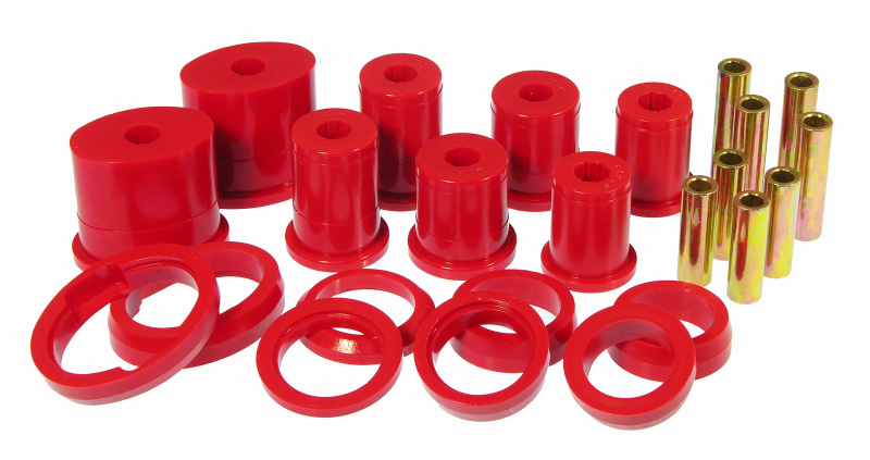 Prothane 79-98 Ford Mustang Rear Lower Oval Control Arm Bushings - Red - 6-302