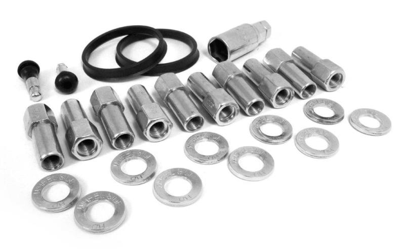 Race Star 1/2in Ford Open End Deluxe Lug Kit Direct Drilled - 10 PK - 601-1426D-10