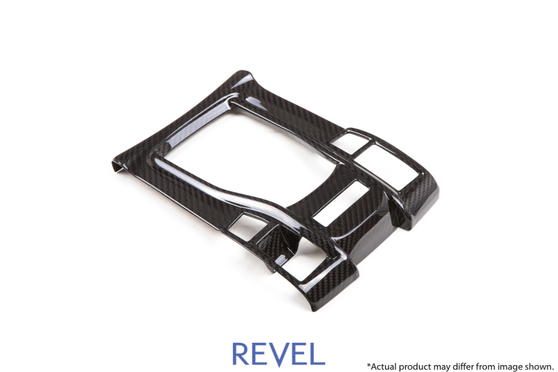 Revel GT Dry Carbon Shifter Panel Cover 17-18 Honda Civic Type-R - 1 Piece - 1TR4GT0AH01