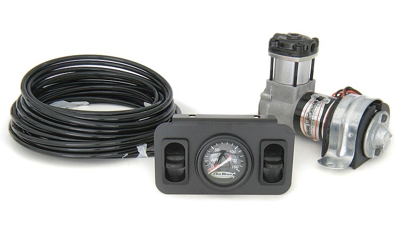 Ridetech Small OverLoad Style Compressor Kit Dual Switch - 30131600