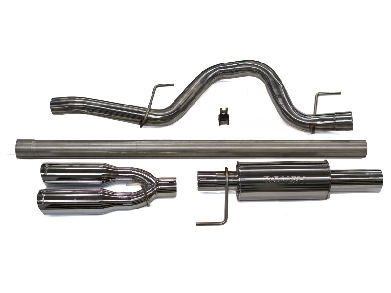 Roush 2011-2014 Ford F-150 3.5L/5.0L/6.2L Enhanced Sound Cat-Back Exhaust Kit - 421248