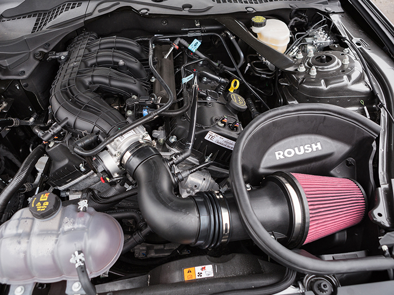 Roush 2015-2017 Ford Mustang 3.7L Cold Air Kit - 421828