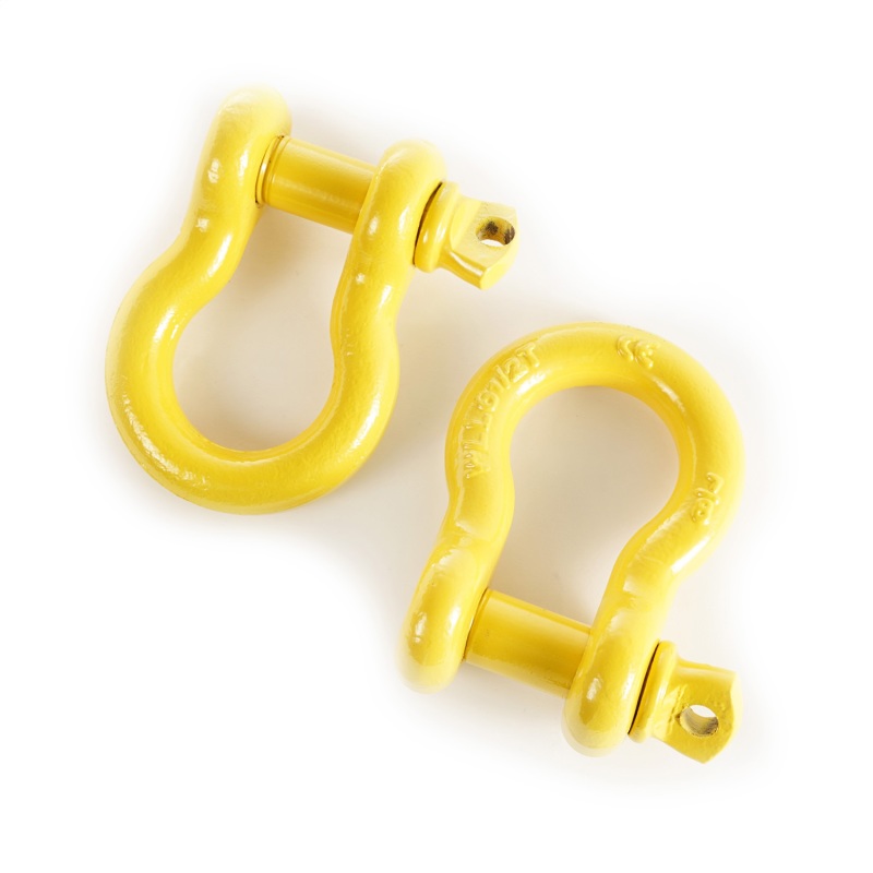 Rugged Ridge Yellow 7/8in D-Rings - 11235.14