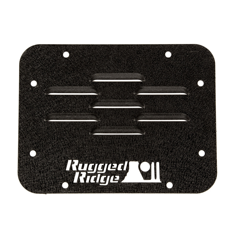 Rugged Ridge Tire Carrier Delete Plate 07-18 Jeep Wrangler JK - 11586.10