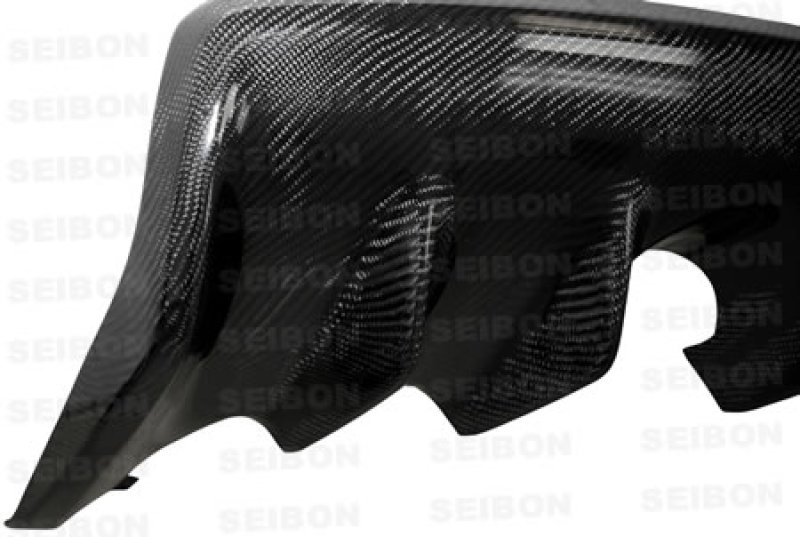 Seibon 08-09 Mitsubishi Evo X OEM-style Carbon Fiber Rear Diffuser - RD0809MITEVOX-OE