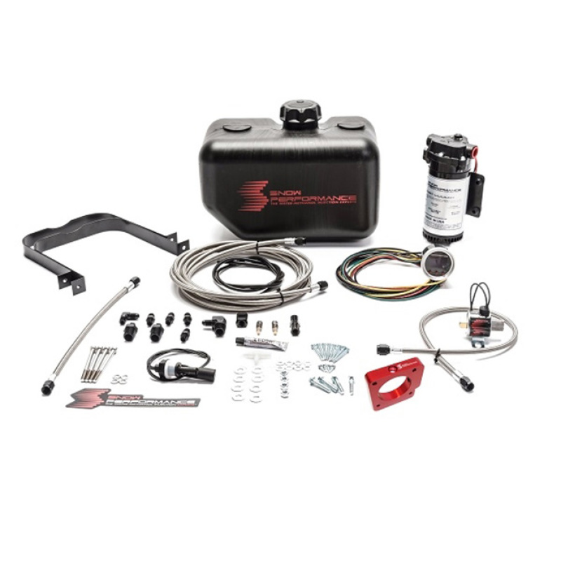 Snow Performance 05-14 STI Stg 2 Boost Cooler Water Injection Kit w/SS Brd Line & 4AN Fittings - SNO-2110-BRD