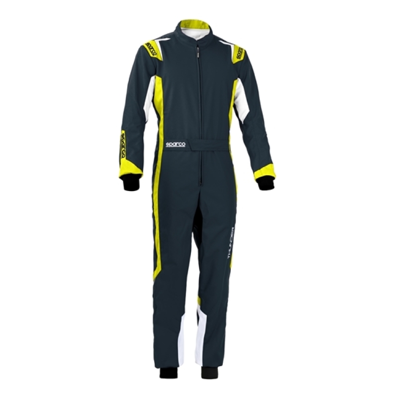 Sparco Suit Thunder Large NVY/YEL - 002342GSGF3L