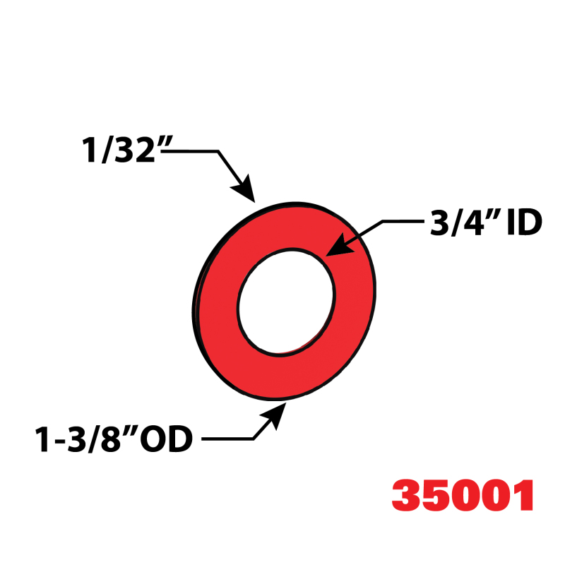 SPC Performance KENWRTH SHIM 1/32 (6) - 35001