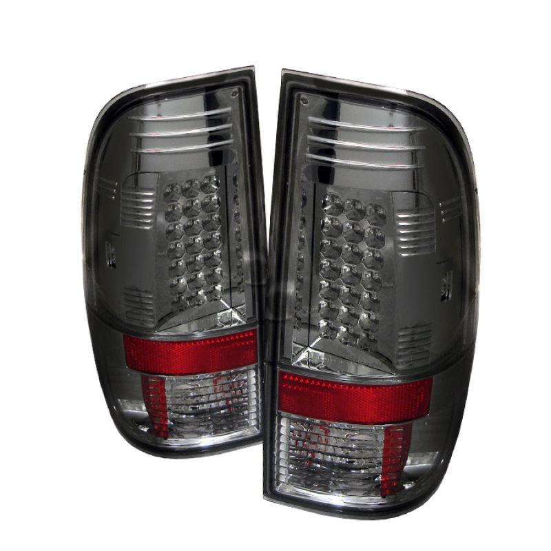 Spyder Ford Super Duty 08-15 LED Tail Lights Smoke ALT-YD-FS07-LED-SM - 5003935