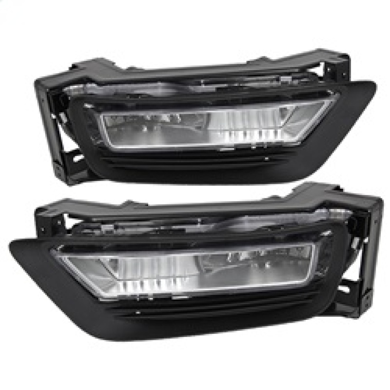 Spyder Honda Accord 2013-2015 4Dr OEM Fog Lights W/Switch- Clear FL-HA2013-4D-C - 5076083