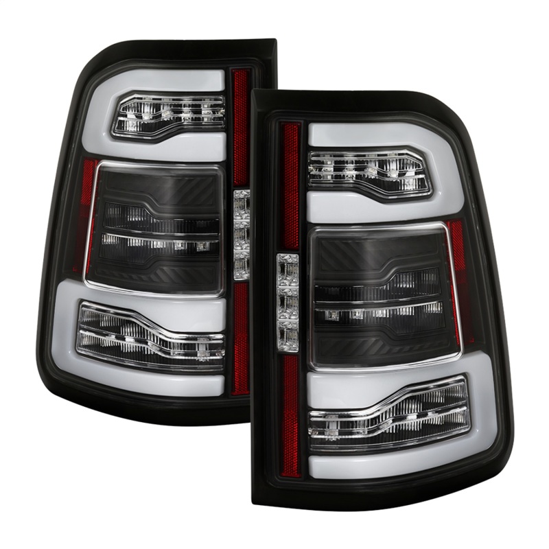 Spyder Dodge Ram 19-20 LED Tail Light Black ALT-YD-DR19HAL-SEQ-BK - 5087294