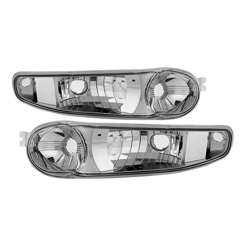 Xtune GMC Sierra Denali 00-06 Bumper Lights Clear CBL-JH-GD00-C - 9029349