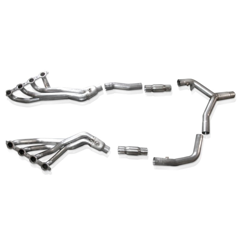 Stainless Works Chevy Camaro/Firebird 2000 Headers Catted Y-Pipe - CA00CAT