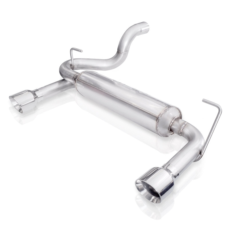 Stainless Works 2018+ Jeep Wrangler JL 304SS Factory Connect 2.5in Axle Back Exhaust System - JPJLAB
