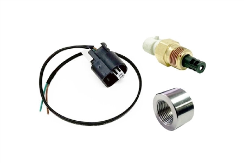 Torque Solution Fast Response SD IAT Sensor Kit GM Style IAT Sensor w/ Pigtail & Stainless Weld Bung - TS-ES-IAT-GMPS