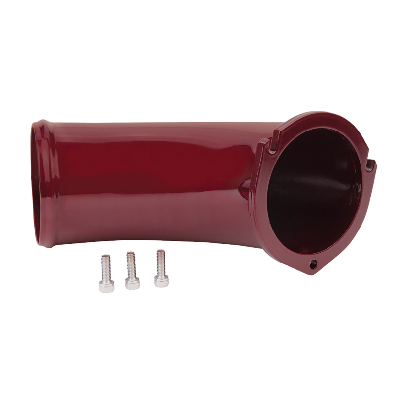Wehrli 01-04 Chevrolet 6.6L LB7 Duramax 3.5in Intake Horn - WCFab Red - WCF100342-RED