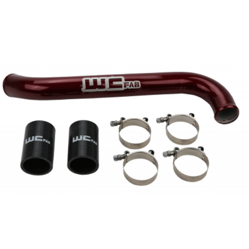 Wehrli 17-19 Chevrolet 6.6L L5P Duramax Upper Coolant Pipe - Sparkle Granny Smith - WCF100742-SGS