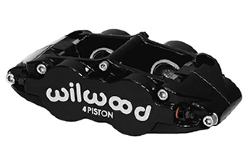 Wilwood Caliper-Narrow Superlite 4R - Black 1.12/1.12in Pistons 1.10in Disc - 120-11782-BK