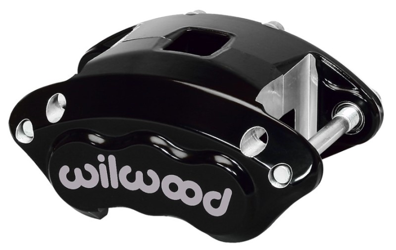 Wilwood Caliper-D154-Black 1.12/1.12in Pistons 0.81in Disc - 120-11875-BK