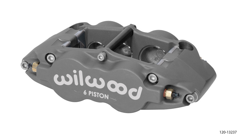 Wilwood Caliper-Forged Superlite 6R-R/H 1.62/1.12/1.12in Pistons 0.81in Disc - 120-13237