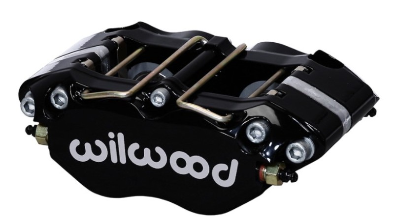 Wilwood Caliper - Narrow Dynapro 4.75in Mount 1.12/1.12in Pistons .81in Disc - Black - 120-14091-BK