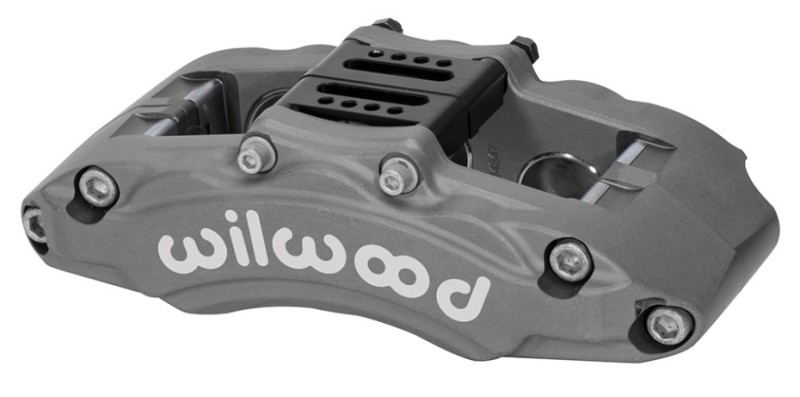 Wilwood Caliper - AT6 Lug Mount Anodized 1.75in/1.38in/1.38in Piston .75in Rotor - Right Side - 120-14850