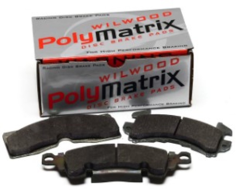 Wilwood PolyMatrix Pad Set - D154 A GM Metric - 15A-6219K