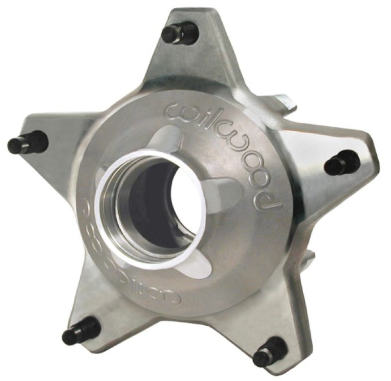 Wilwood Hub-Starlite 55 Front w/Snap-Cap Std. Offset 5/8 C Studs-Drilled-Less Races - 270-6735UD