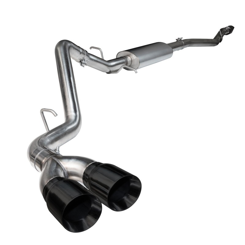 Kooks 2015 + Ford F150 Coyote 5.0L 4V OEM x 3in SS Catback Exhaust w/ Black Tips - 13614110