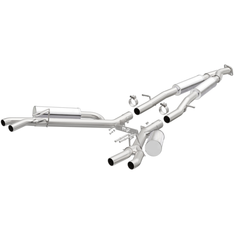 MagnaFlow Cat-Back Competition Exhaust 18-19 Kia Stinger L4-2.0LGAS Quad 2.5in Stainless Tips - 19405