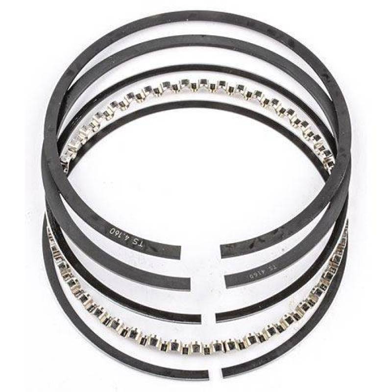 Mahle Rings 4.600in Bore Dia 3/16in EW CP20 Std Tens. Oil Ring Asbly. Chrome Ring Set (48 Qty Bulk) - 3030362B