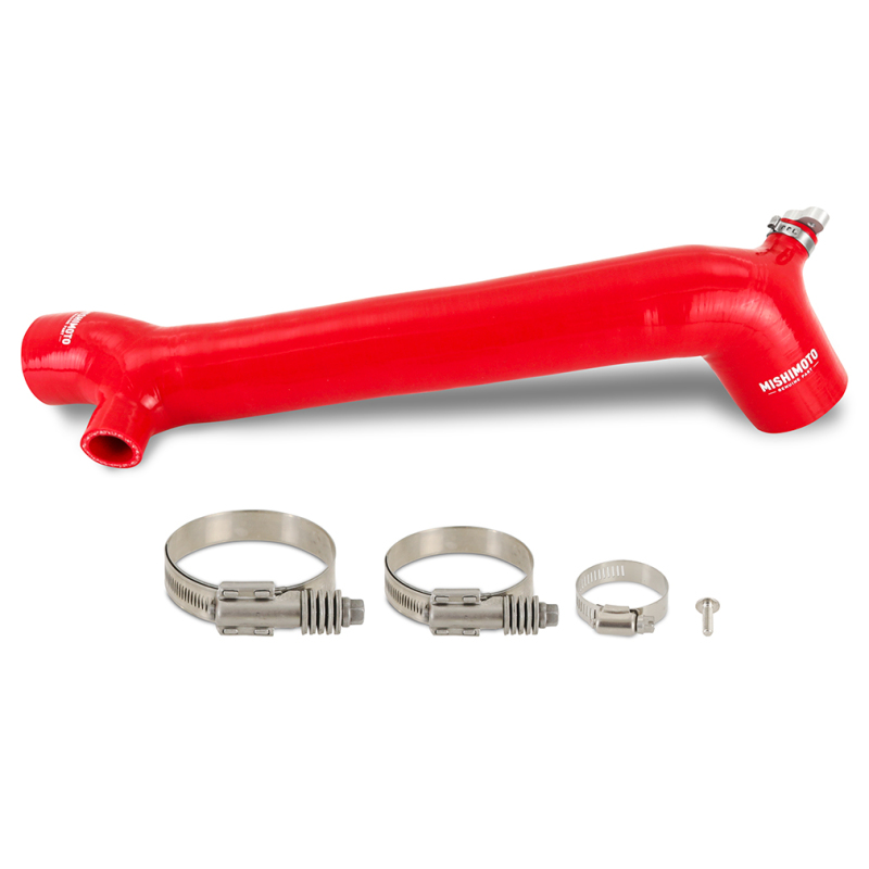 Mishimoto 2016+ Polaris RZR XP Turbo Silicone Charge Tube - Red - MMICP-RZR-16RD